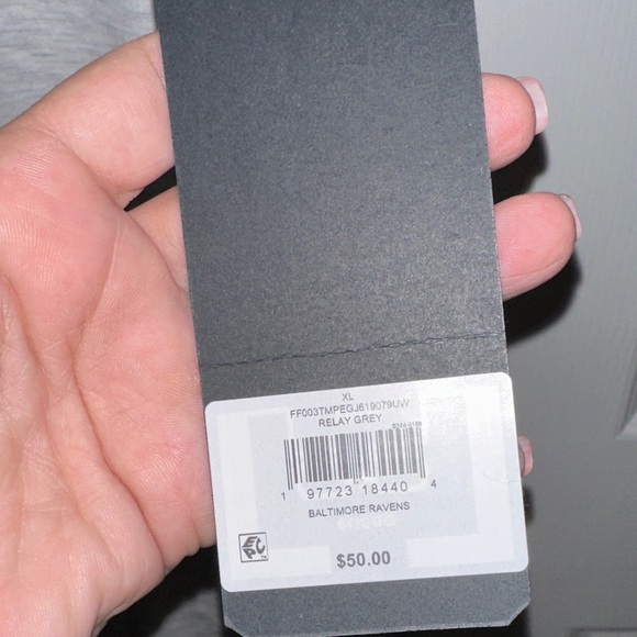 47 Heather Gray Ravens Short Sleeve Tee - Picture 5 of 6